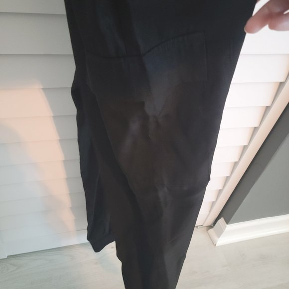 Black satin jogger style jumper - Picture 5 of 8